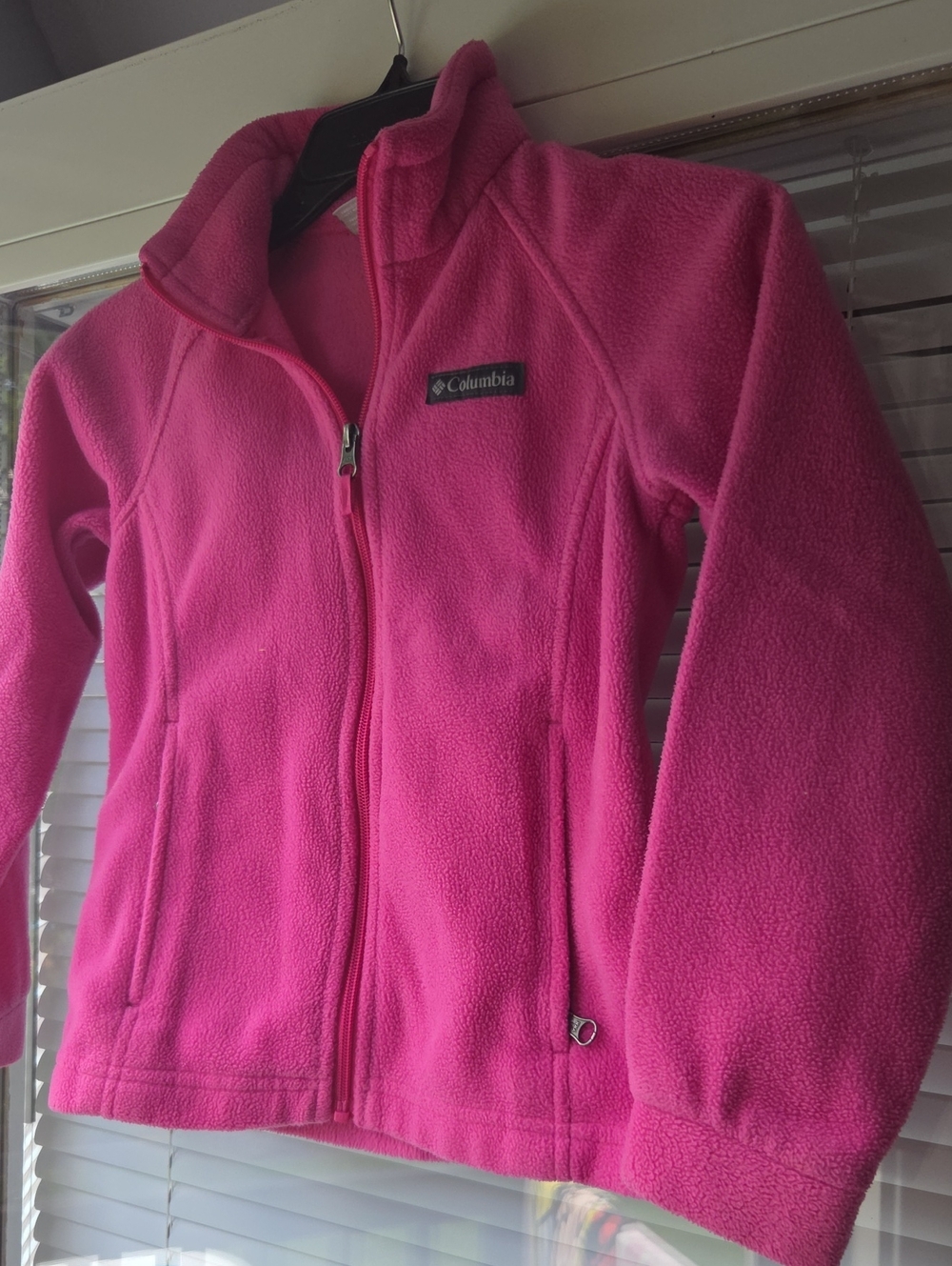Columbia Kids Pink Full-Zip Fleece Jacket